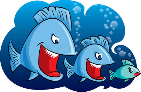 大鱼吃小鱼图片