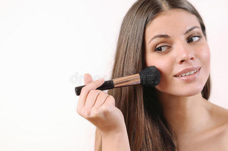 发型 魅力 时尚 头发 美女 黑发 嘴唇 面部 公司 化妆品