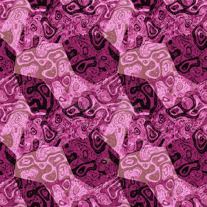 抽象无缝粉红色和紫色斑驳的图案与脉纹大理石结构