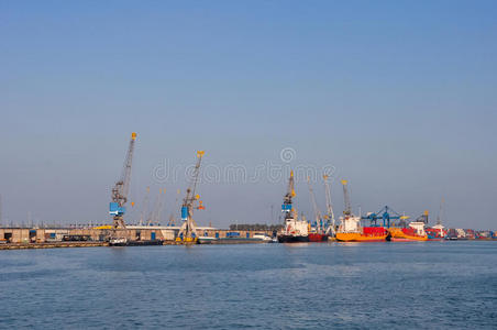 货物 起重机 港口 提供 模式 行业 出口 防波堤 船运