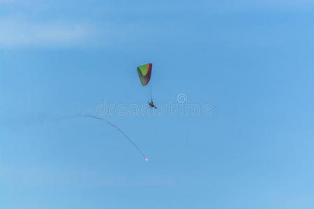 高的 副瓣 滑翔机 滑翔伞 乐趣 冒险 自由 发动机 自然