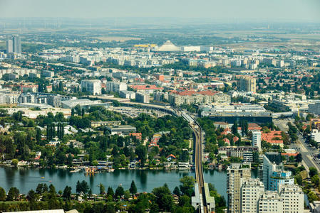 维也纳市鸟瞰图