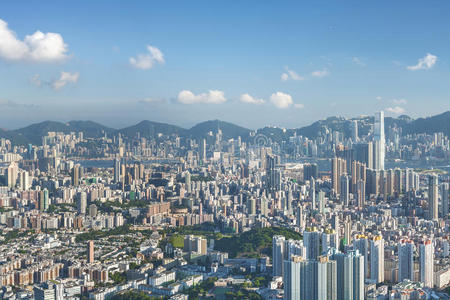 香港城市全景