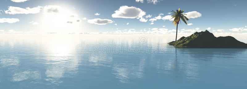场景 太阳 美丽的 天空 风景 阳光 海洋 全景 闪耀 镜子
