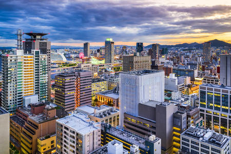 神户日本城市景观