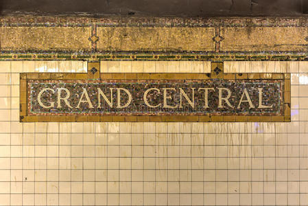 大中央地铁站纽约市