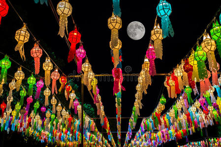泰国的中国灯笼。