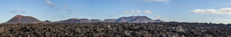 兰扎罗特timanfaya国家公园的火山