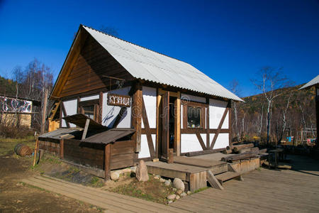 外部 古老的 小山 房子 乡村 国家 建筑学 栅栏 草地