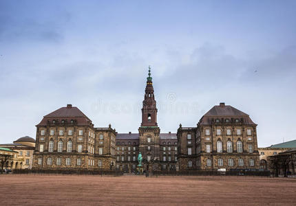 丹麦哥本哈根的克里斯蒂安堡宫殿