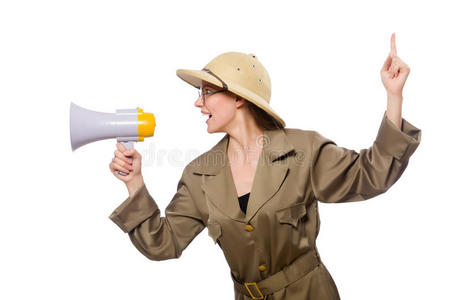 那喇叭大声说话图片