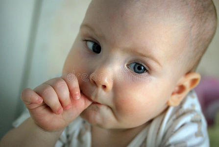 有趣的 面对 婴儿 白种人 甜的 眼睛 宝贝 少数民族 人类
