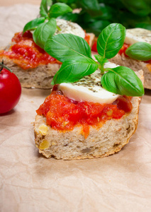 番茄 樱桃 开胃菜 西红柿 蔬菜 面包 三明治 奶酪 沙拉