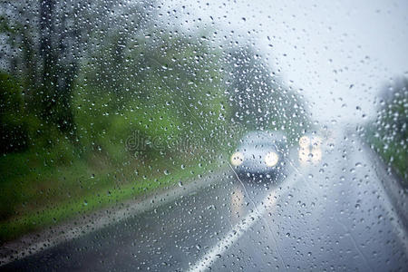 街道 汽车 圆圈 玻璃 假日 发光 季节 纹理 集中 秋天