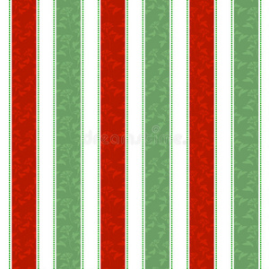 圣诞红绿白线图案背景照片