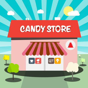 糖果店图片