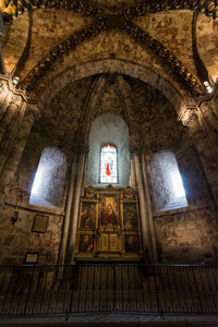 天花板 纪念碑 西班牙 建筑学 玻璃 教堂 大教堂 祭坛