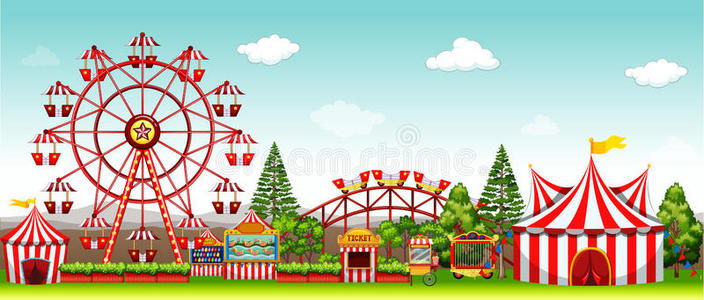 游乐园游戏图片-游乐园游戏素材-游乐园游戏插画-摄图新视界