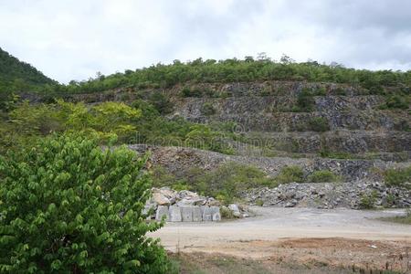 矿井 石灰石 行业 环境 网站 采石场 风景 建设 资源