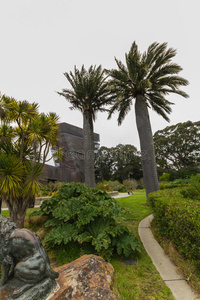 美国 美丽的 建筑学 花园 花的 建筑 海湾 地标 小山