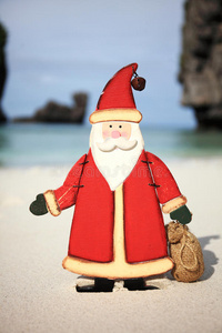 假日 夏天 圣诞节 海滩 卡片 旅行 自然 海洋 追踪 帽子