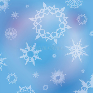 冬天 天气 坠落 雪花 鳞片 晶体 圣诞节 假日 插图 下雪