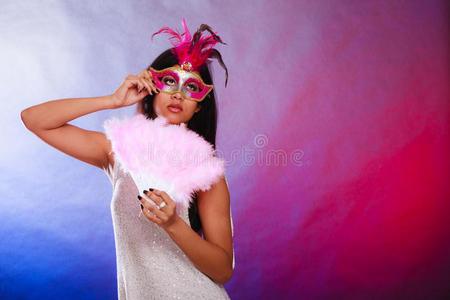 比赛 世界 美女 节日 女孩 乐趣 服装 紫罗兰 威尼斯人