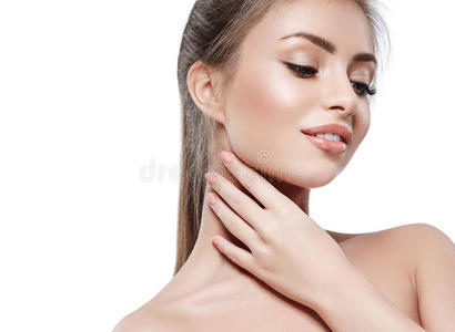 用手摸眼球图片