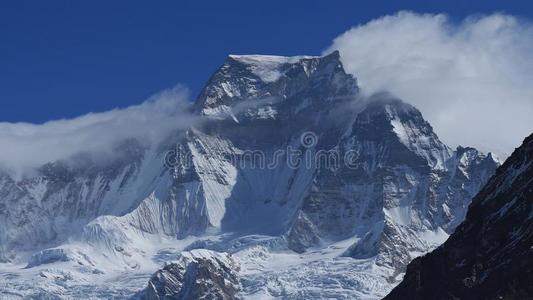 公园 攀登 尼泊尔 美丽的 封顶 高的 昆布 目的地 边境