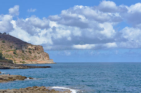 地平线 风景 地中海 植物 天空 克里特岛 希腊 海岸 自然