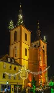 教堂圣布拉修斯在富尔达，德国