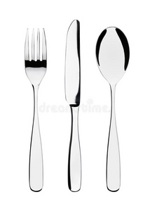 餐具用叉子刀和勺子隔离