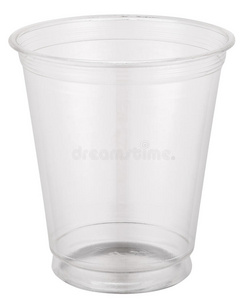 空塑料杯。