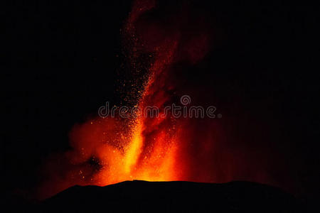 埃特纳火山喷发