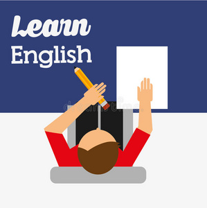 学生 教育 英国 知识 课程 教室 商业 对话 说话 插图