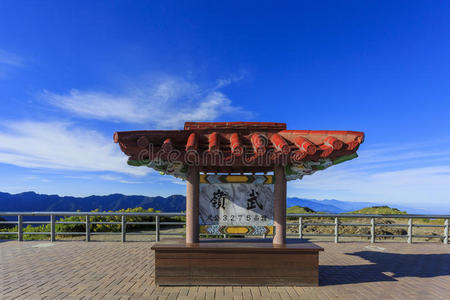 亚洲 文化 风景 旅行 拱门 合欢山 徒步旅行 台湾 地标