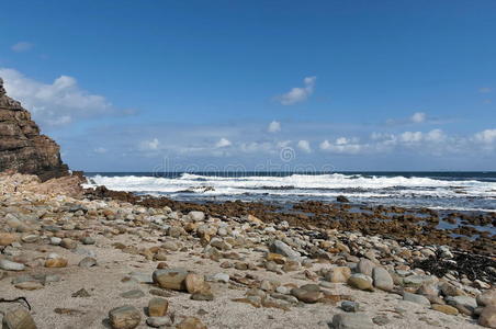 波浪 风景 斗篷 大西洋 好的 天空 海洋 石头 岩石 希望