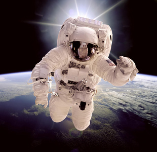 外太空宇航员照片
