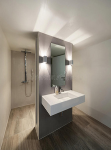 浴室，现代设计