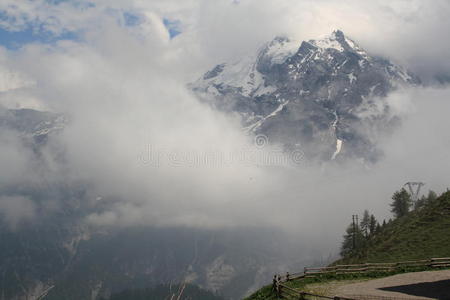 阿尔卑斯山 风景 国家的 全景 场景 土地 西罗 公园 欧洲