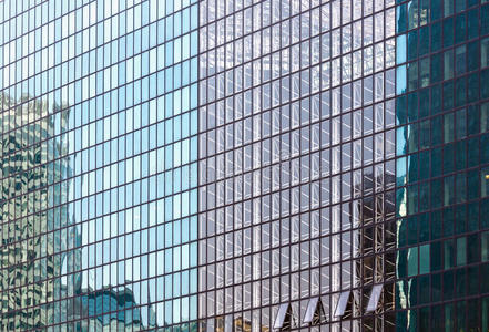 建筑 反射 摩天大楼 房子 伟大的 窗口 城市 办公室 建筑学