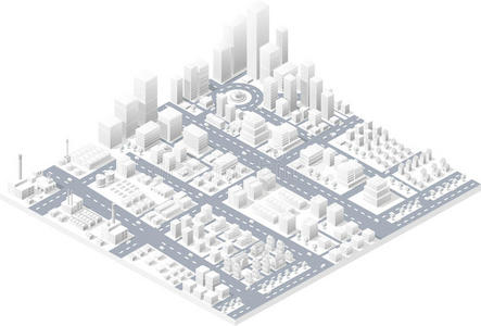 场景 绘画 停车 要素 插图 地图学 办公室 建筑 公司