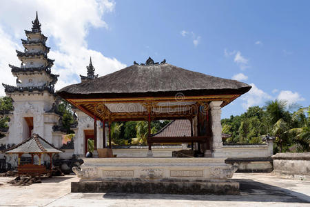 印度教 亚洲 古老的 历史的 古董 宝塔 印度尼西亚 建筑