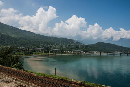 旅行 假期 轨道 铁路轨道 地标 海湾 摄影 场景 旅游业