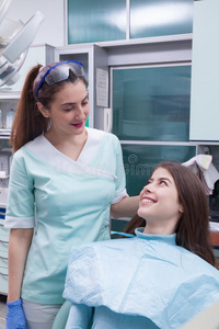 医疗保健 面对 卫生 健康 病人 微笑 成人 训练 牙科