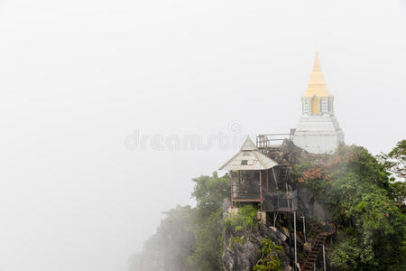 旅游业 高地 泰国 悬崖 小山 美女 高的 森林 颜色 放松