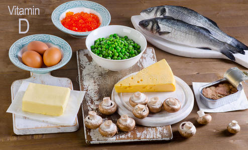 营养 桌子 来源 蘑菇 鸡蛋 鳕鱼 饮食 产品 黄油 豌豆