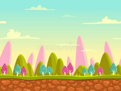 卡通灌木丛图片