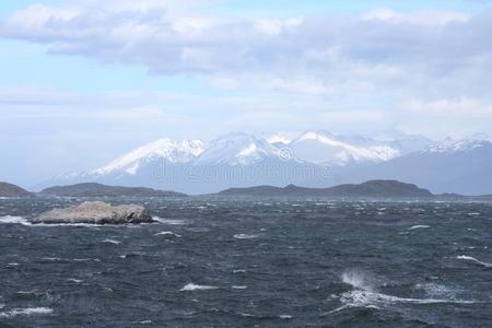 海岸 巴塔哥尼亚 波浪 旅行 美国 大西洋 分离 小猎犬