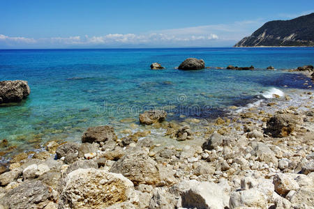 希腊 莱夫卡达 放松 自然 海滩 海景 求助 海湾 巡航